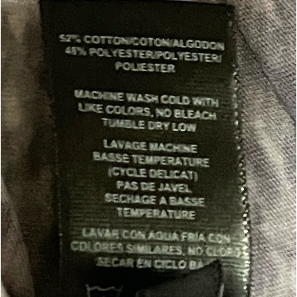 Kuhl KÜHL Burnout Sheer T-Shirt Short Sleeve Shirt Henley Top Purple Women Large - Picture 8 of 8